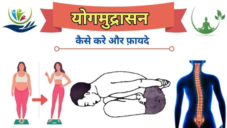 yogamudrasana steps and benefits in Hindi